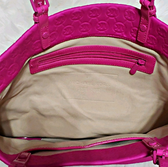 Michael Kors  pink quilted tote - Picture 7 of 8